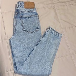zara mom jeans